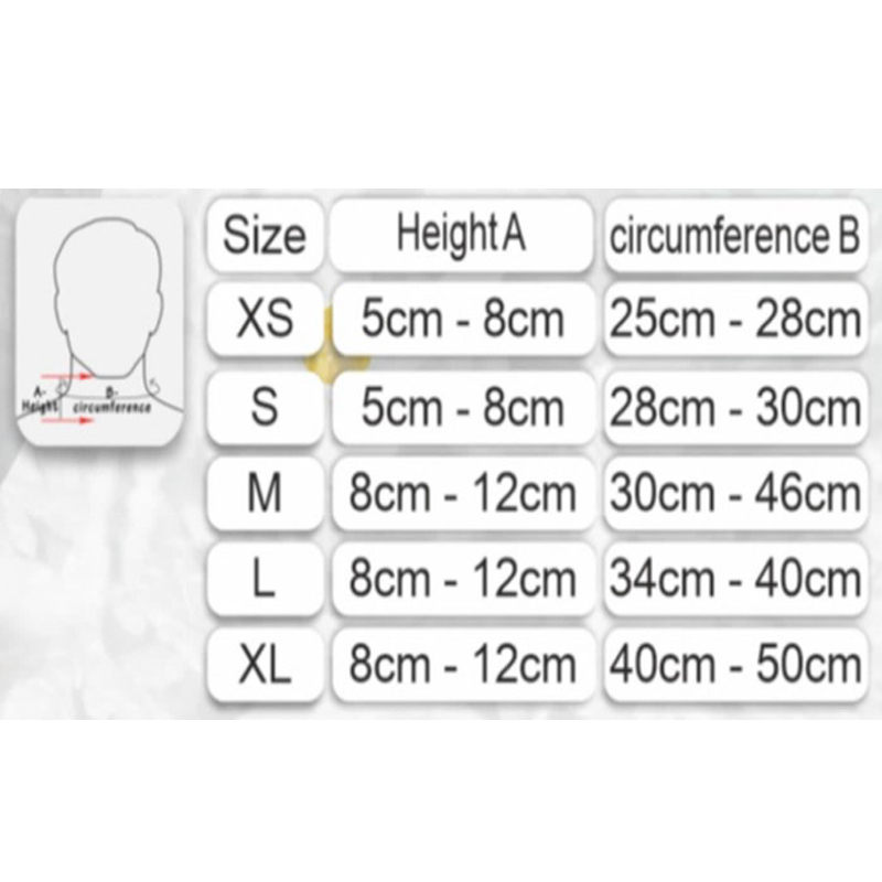 گردنبند فیلادلفیا رقابتی - با فوم هشت میل 1016 سما طب