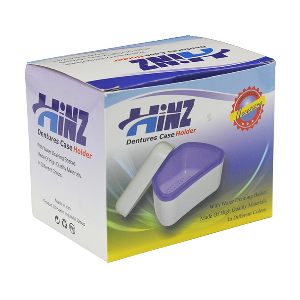 ظرف نگهداری و شستشو دندان مصنوعی هاینز HINZ