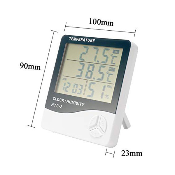 دماسنج و رطوبت سنج دیجیتالی - بازار پزشکی -