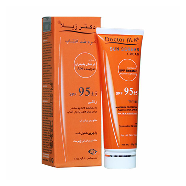 ضد آفتاب رنگی SPF 95 دکتر ژیلا