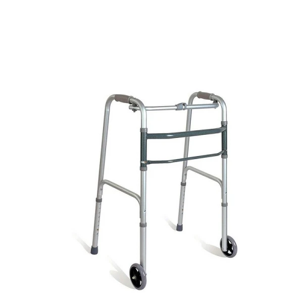 واکر تاشو آلومینیومی چرخ دار