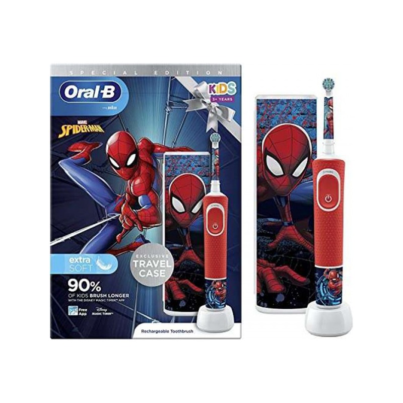 مسواک برقی کودک اوال بی مدل Spiderman