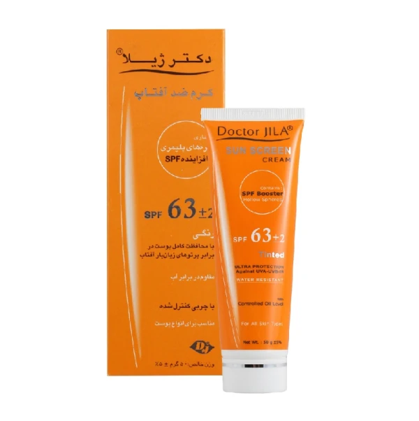 ضد آفتاب رنگی SPF63 دکتر ژیلا
