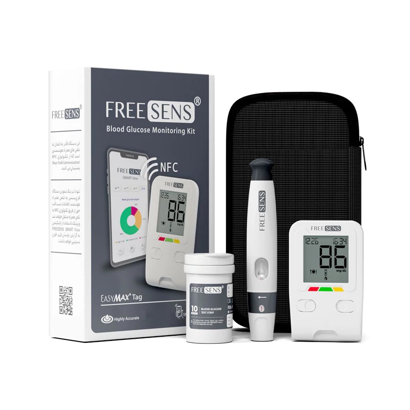 دستگاه تست قند خون فریسنس با نوار 50 عددی