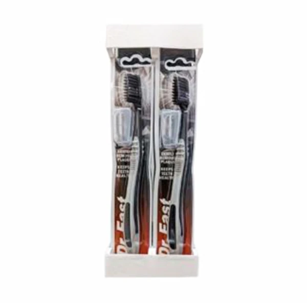 مسواک ذغالی سفید کننده دکتر ایست