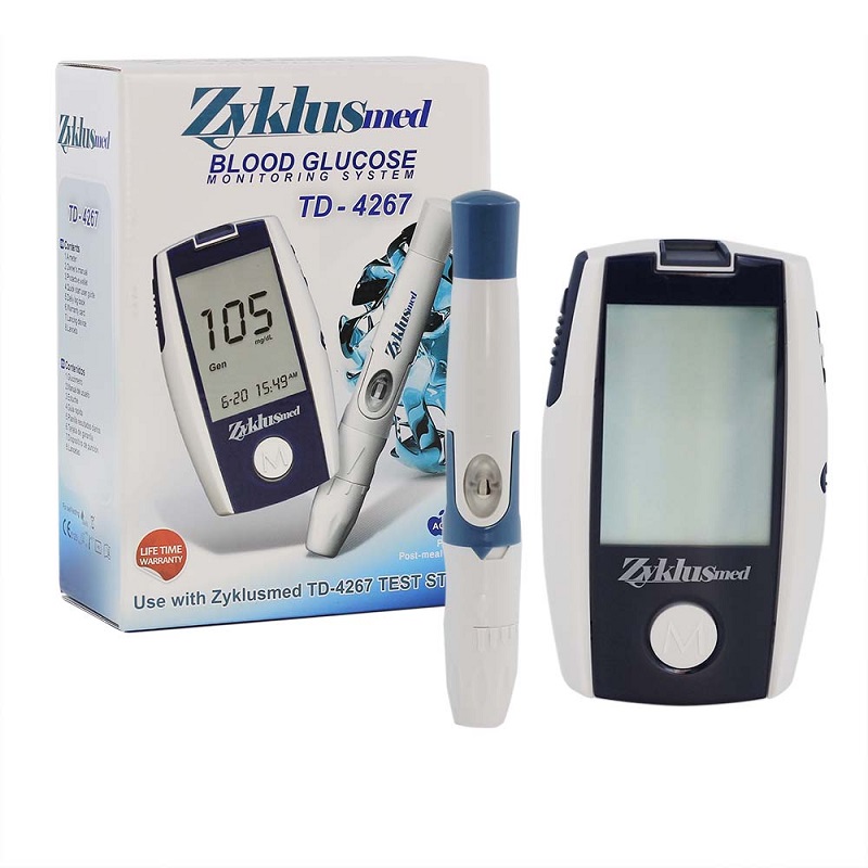دستگاه تست قند خون زیکلاس مد بدون نوار تست