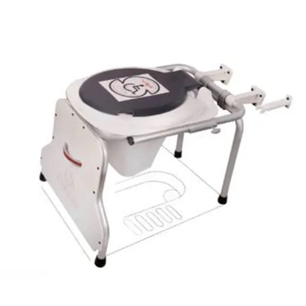 توالت فرنگی دیواری تمام آلومینیوم شهاب