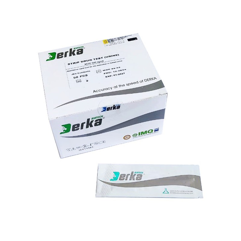 کیت تست اعتیاد تک کاره درکا 50 عددی