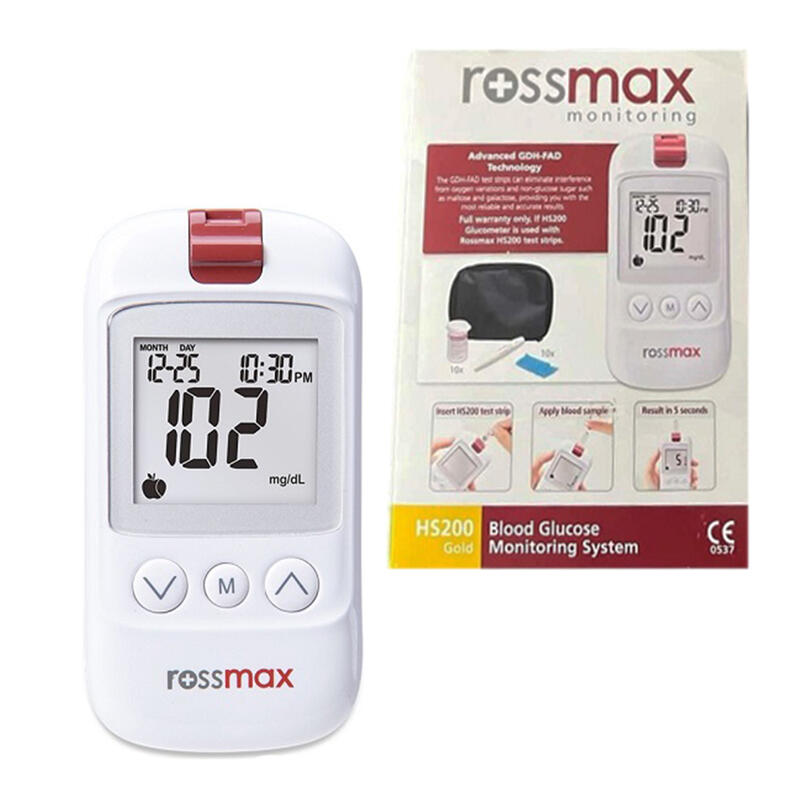 دستگاه تست قندخون رزمکس با نوار 50 عددی