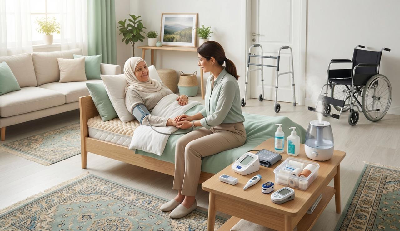 وسایل ضروری مراقبت از بیمار در منزل